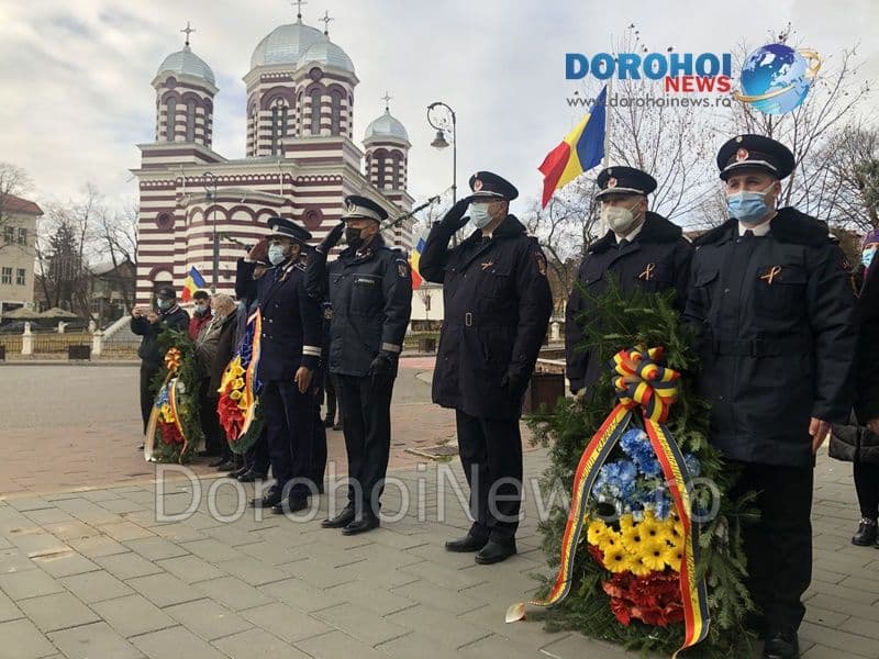 1 Decembrie 2021 – Ziua Națională a României sărbătorită la Dorohoi - FOTO