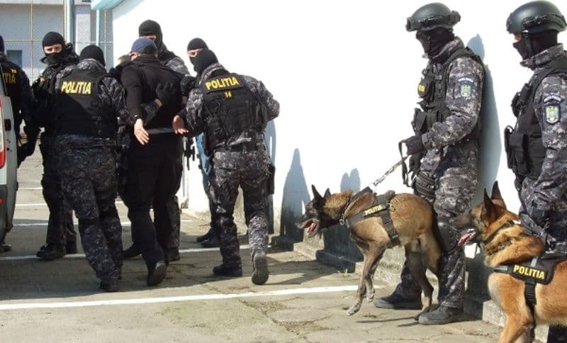 Peste 100 de percheziții, pentru indisponibilizarea unor arme introduse ilegal în țară