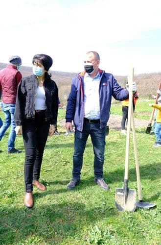 manastirea Agafton plantare versant Manastirea Agafton  (3)