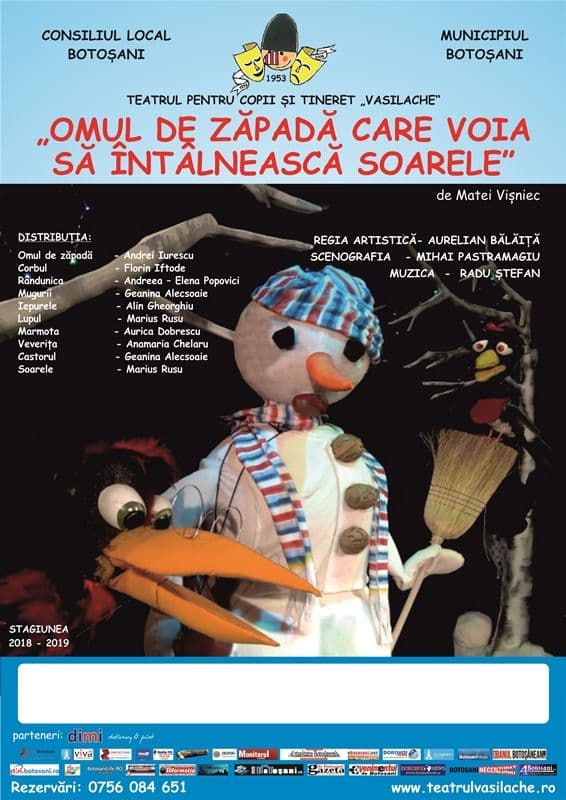 Afis Omul de zapada....