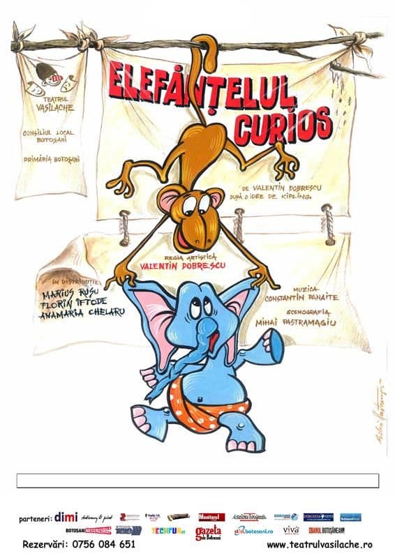 Afis Elefantelul curios_2