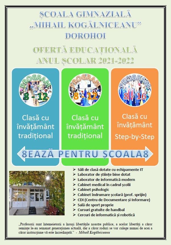 Oferta pliant