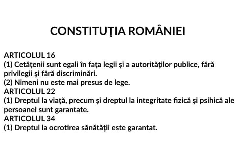 CONSTITUTIA ROMANIEI