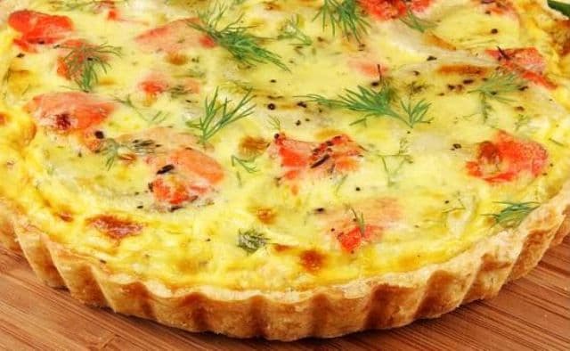 Tartă de cartofi și roșii