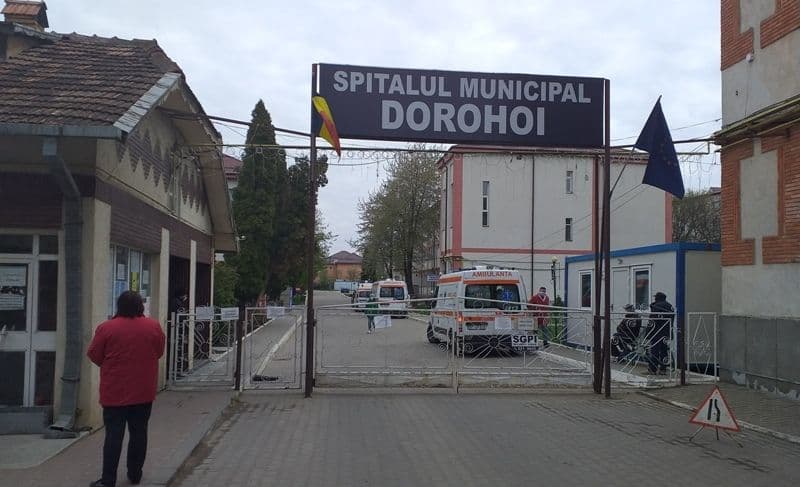 Mai multe cadre medicale de la Spitalul Dorohoi infectate cu virusul COVID-19
