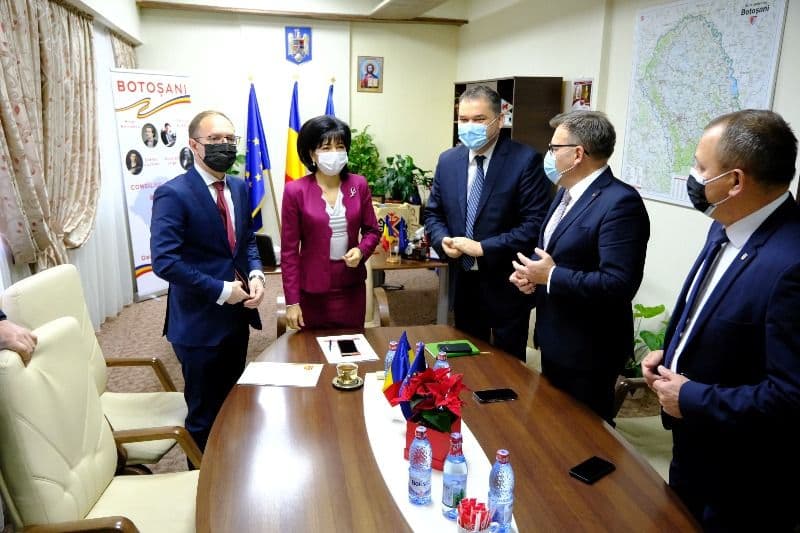 Ministrul Dezvoltării, Attila Cseke și-a început vizita la Botoșani – FOTO