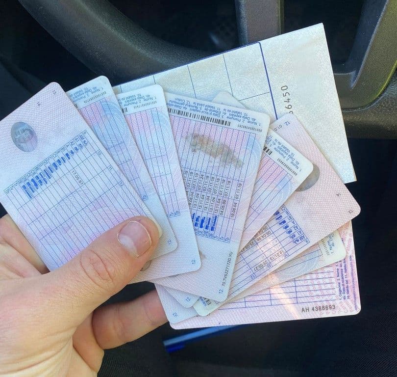 Opt permise de conducere reținute de în urma unei acțiuni a polițiștilor rutieri