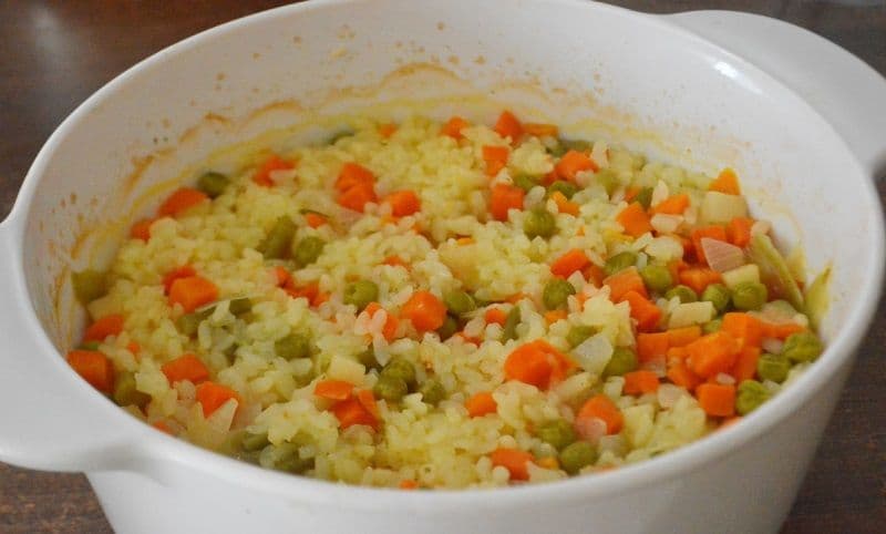 Orez cu legume