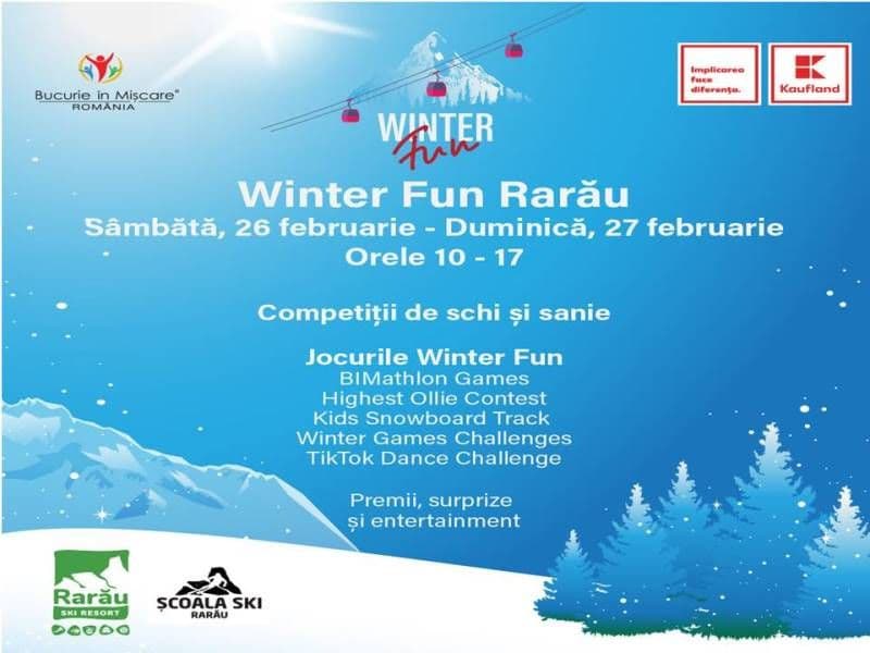 Winter Fun Rarău: Un weekend plin de distracție, mișcare și competiții