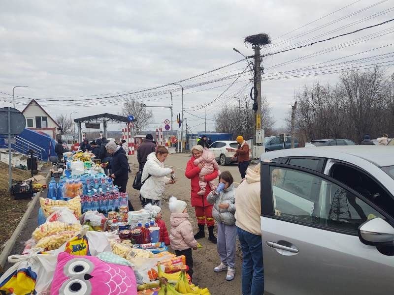 72 de persoane refugiate din Ucraina cazate la Mihăileni și Agafton. ISU Botoșani implicat în gestionarea situației actuale - FOTO