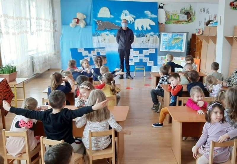 „Ei sunt ai noștri prieteni” activitate cu preșcolarii grupelor „Buburuzele” și „Piticii Voinicii” - FOTO