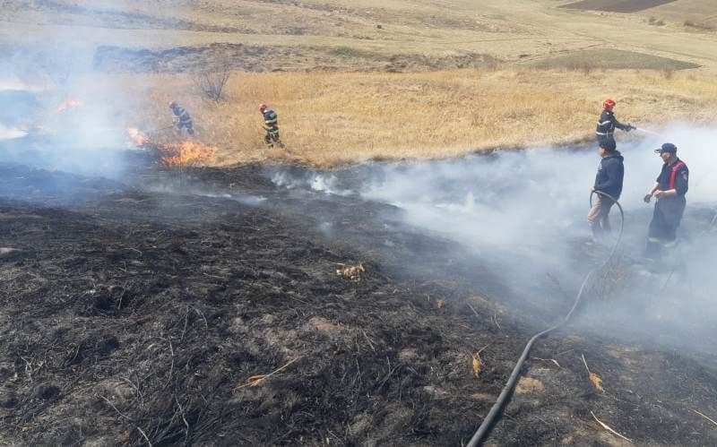 Stop incendiilor de vegetație uscată!