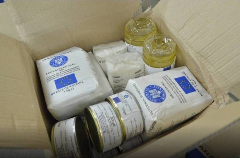 DAS Dorohoi: Distribuire pachete cu produse alimentare și de igienă