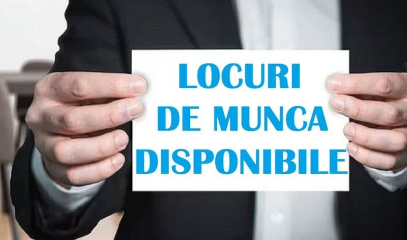 448 locuri de muncă vacante în județul Botoșani în această săptămână