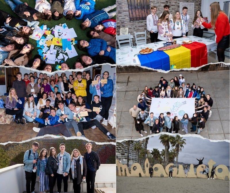 Elevii „Reginei Maria” Dorohoi – Noi experiențe Erasmus+ Youth Exchange „Move in action” - FOTO
