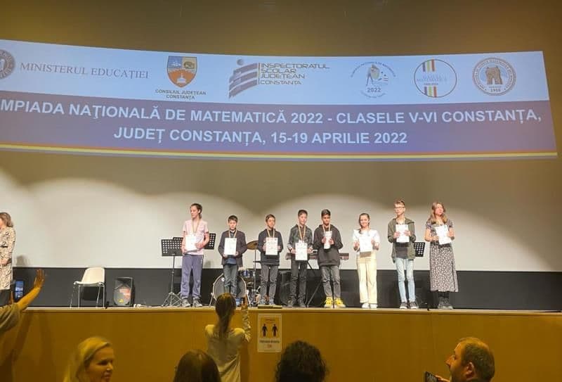 Olimpiada Națională de Matematică: Medalie de bronz obținută de un elev al Școlii „Mihail Kogălniceanu” Dorohoi - FOTO