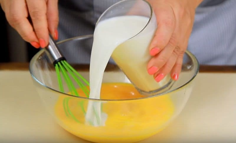 Omletă pufoasă la cuptor