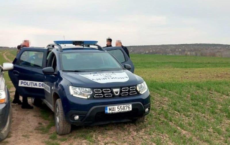Trecere ilegală a frontierei de stat descoperită din elicopter de polițiștii de frontieră din Dorohoi