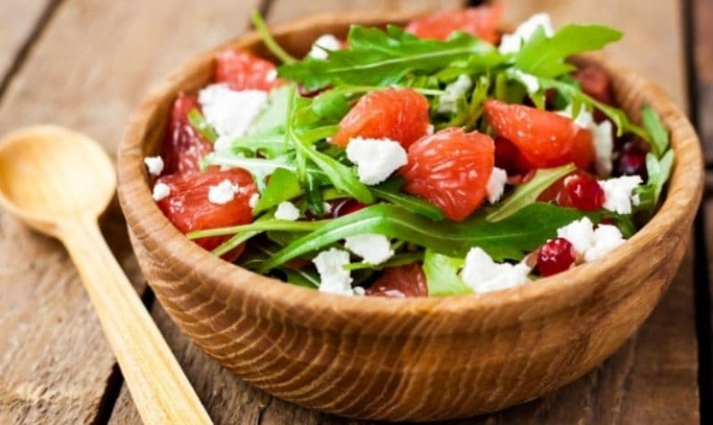 Salată din piept de pui cu grapefruit
