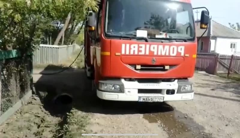 Bucătărie de vară aprinsă de un scurtcircuit 