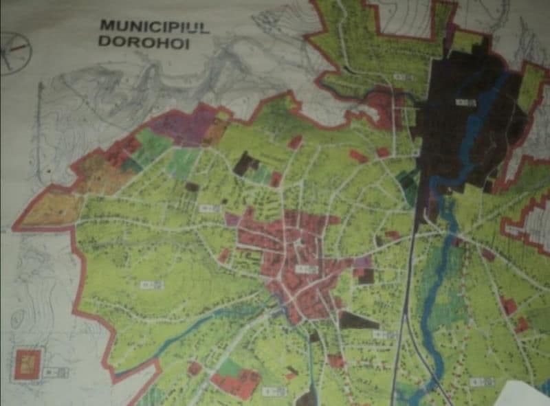 Actualizare P.U.G. și R.L.U., transpunere în format digital a planului urbanistic general al Dorohoiului 