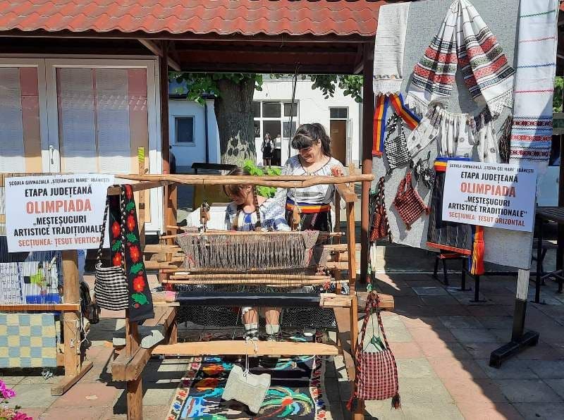 Ibănești: Premiul I obținut la Olimpiada Județeană de Meșteșuguri artistice tradiționale - FOTO