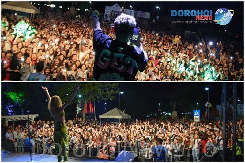 Extrovertiți, nonconformiști... Antonio Pican și Andia au pătruns în sufletele tinerilor la Dorohoi - FOTO