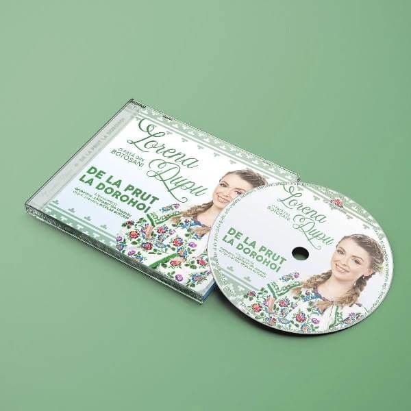 „De la Prut la Dorohoi”: Lorena Dupu și-a lansat primul album de muzică populară