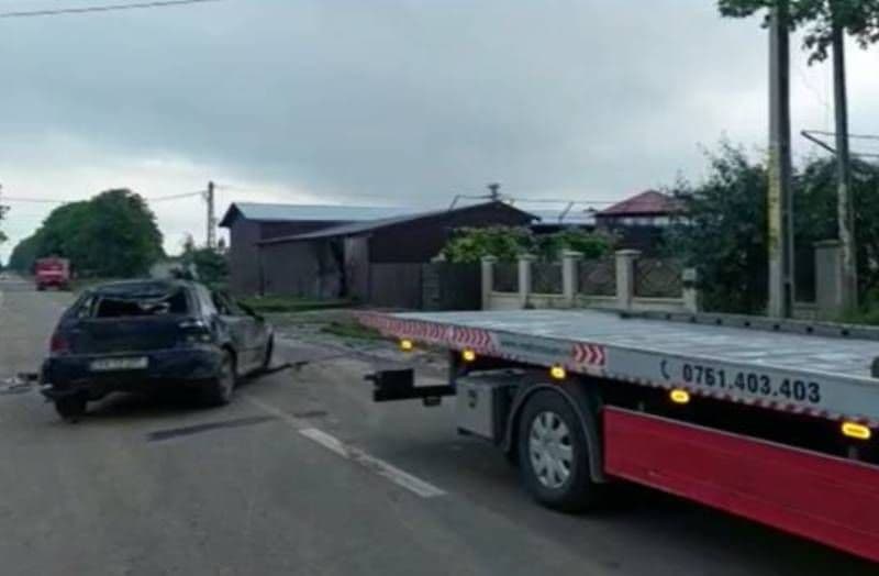Botoșăneanul care și-a lăsat amicul să zacă pe marginea drumului era băut și nu avea permis 