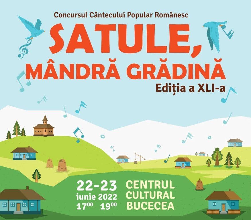 Concursul Cântecului Popular Românesc „SATULE, MÂNDRĂ GRĂDINĂ”