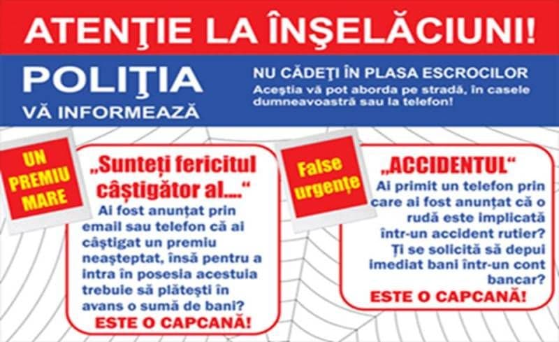 Dorohoi: Campanie de informare și prevenire a infracționalității „Seniorii noștri nu pot fi păcăliți!”