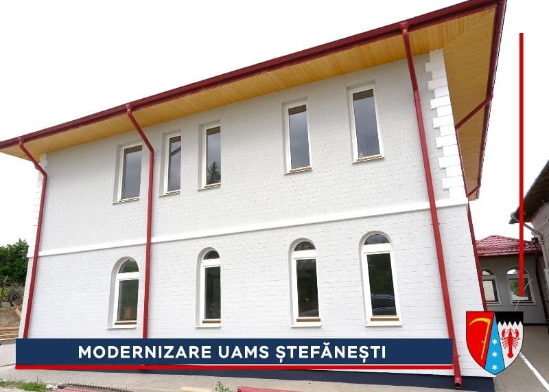 Modernizarea Unității de Asistență Medico-Socială Ștefănești se apropie de final - FOTO