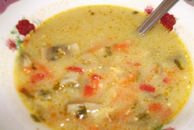 Ciorbă de ciuperci