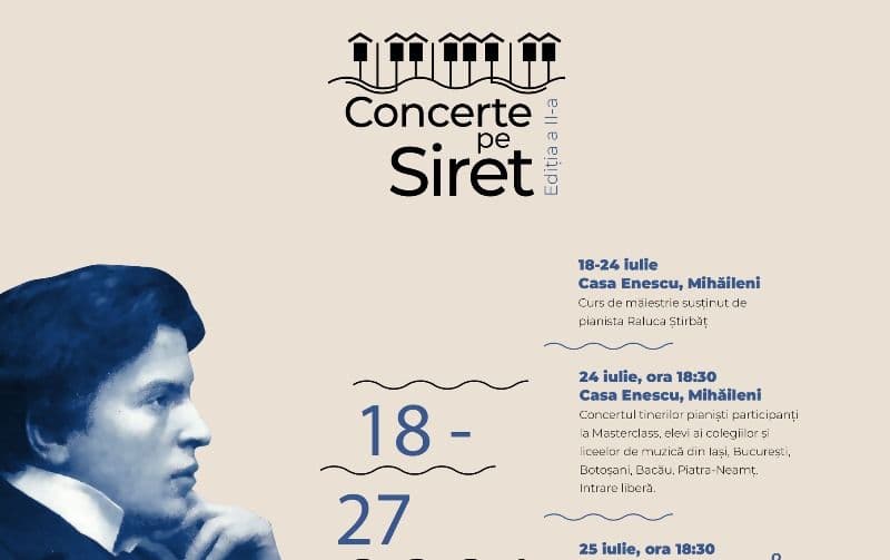 Compania Hidroplasto susține proiectul socio-cultural „Concerte pe Siret”