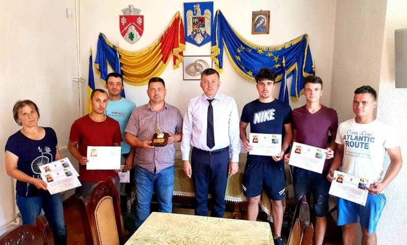 Primăria comunei Ibănești: Activitate de premiere a curajoșilor voluntari ai situațiilor de urgență