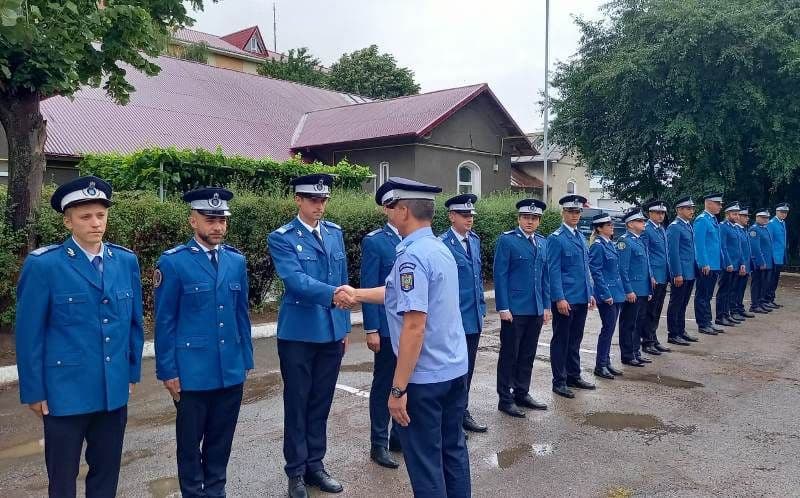 Jandarmi avansați în grad la Botoșani - FOTO