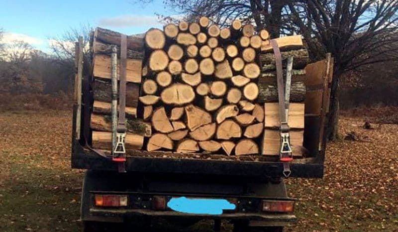 Transportul ilegal de lemn vine cu amenzi şi cu confiscarea materialului lemnos