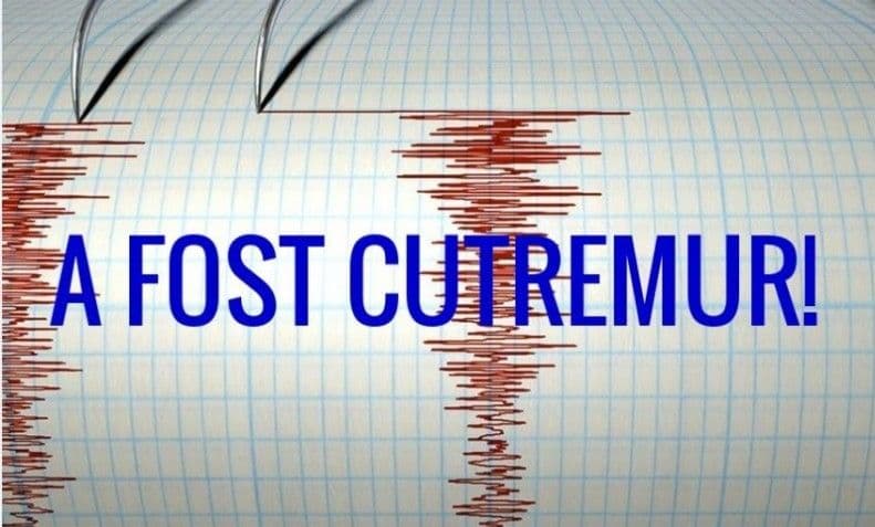 Cutremur în această dimineața! Seismul a fost resimțit în mai multe orașe