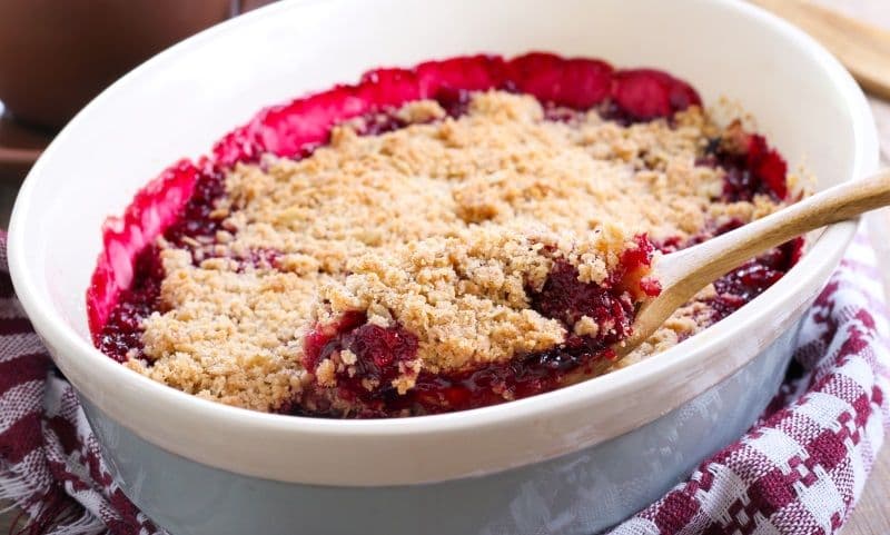 Crumble cu prune
