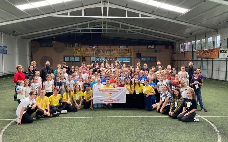 100 de copii creștini au participat la „școala fericirii” în Tabăra din Pridvorul Satului - FOTO
