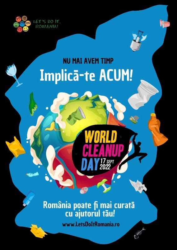 Let’s Do It, Romania! le dă întâlnire tuturor locuitorilor pe 17 septembrie, la Ziua de Curățenie Națională