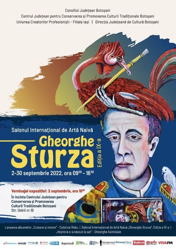 Salonul Internațional de Artă Naivă „Gheorghe Sturza”, ediția a IX-a, 2-30 septembrie 2022