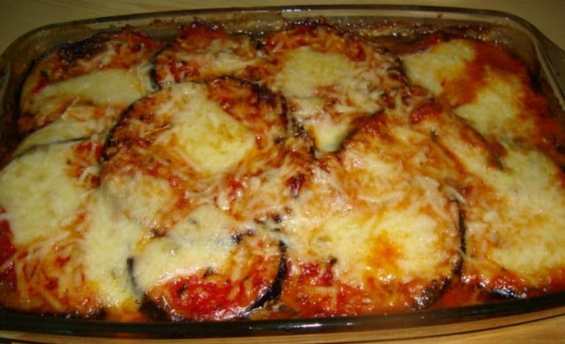 Vinete cu parmezan la cuptor
