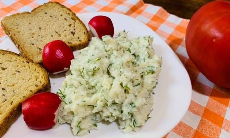 Salată de conopidă cu maioneză