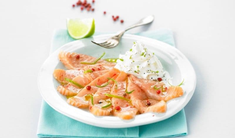 Carpaccio de somon