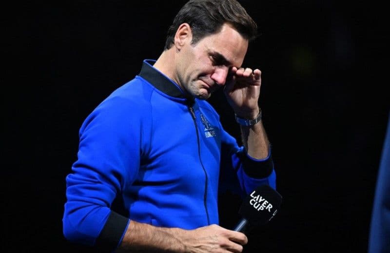 Roger Federer a plâns în hohote la meciul de retragere: „Nu sunt trist!”