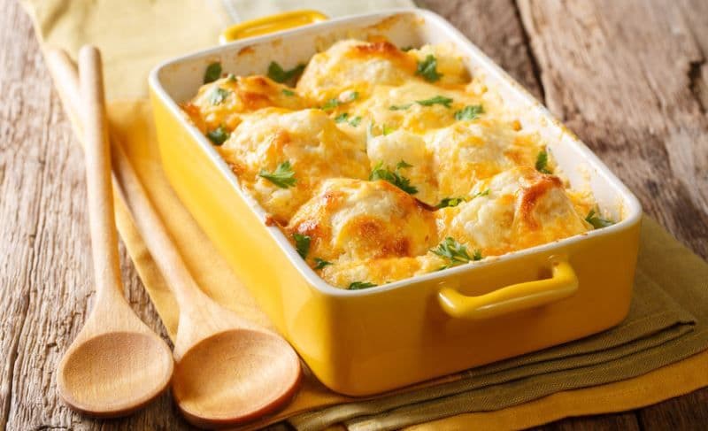 Conopidă gratinată