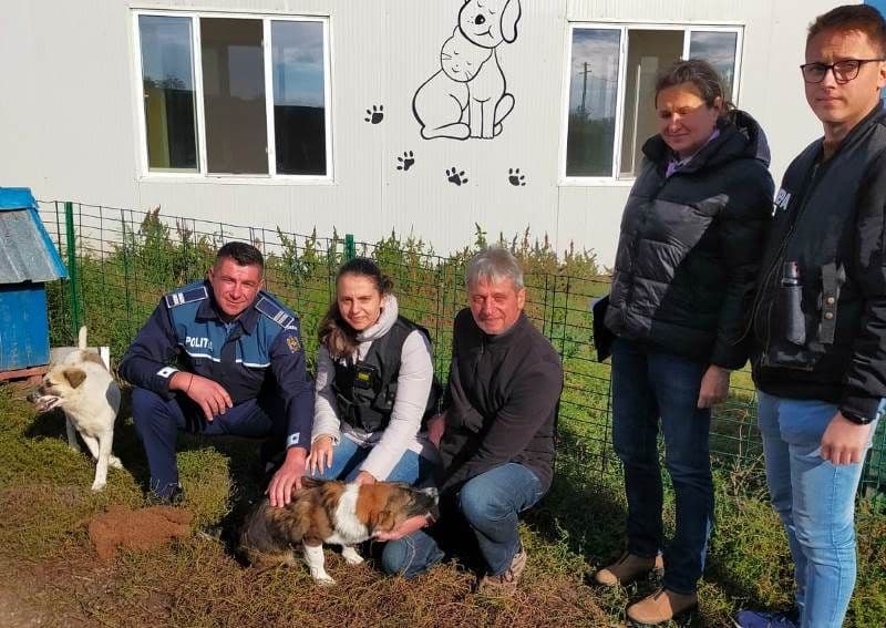 Acțiune a polițiștilor din cadrul Biroului pentru Protecția Animalelor