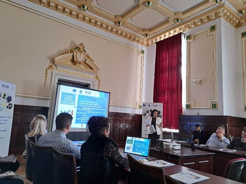 „Creșterea transparenței, eticii și integrității la nivelul Municipiului Dorohoi” - Finalizarea proiectului POCA