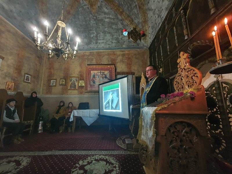Cateheză demonstrativă organizată de Parohia „Sf. M. Mc. Gheorghe” Vlădeni, Mihăileni - FOTO